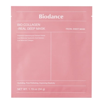 Biodance - Bio-Collagen Real Deep Mask - Ujędrniająca Maska Kolagenowa do Twarzy - 1szt/34g