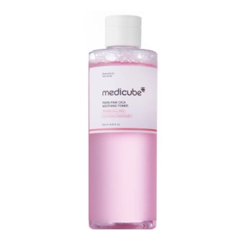 Medicube - PDRN Pink Cica Soothing Toner - Nawilżająco-Rozjaśniający Tonik do Twarzy - 250m