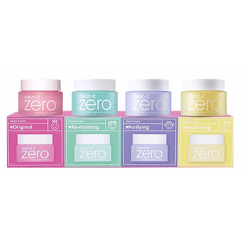 Banila Co - Clean it Zero Cleansing Balm Original Miniature Set (4 types) 4x7ml - zestaw mini balsamów do oczyszczania twarzy