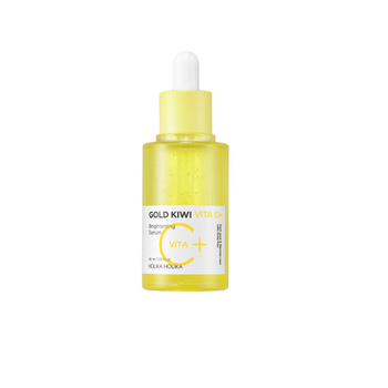 Holika Holika - Gold Kiwi Vita C Plus Brightening Serum 45 ml - Rozjaśniająco-nawilżające serum z witaminą C