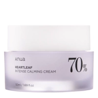 Anua - Heartleaf 70% Intense Calming Cream - Kojący Krem do Twarzy z Ekstrakem z Pstrolistki - 50ml